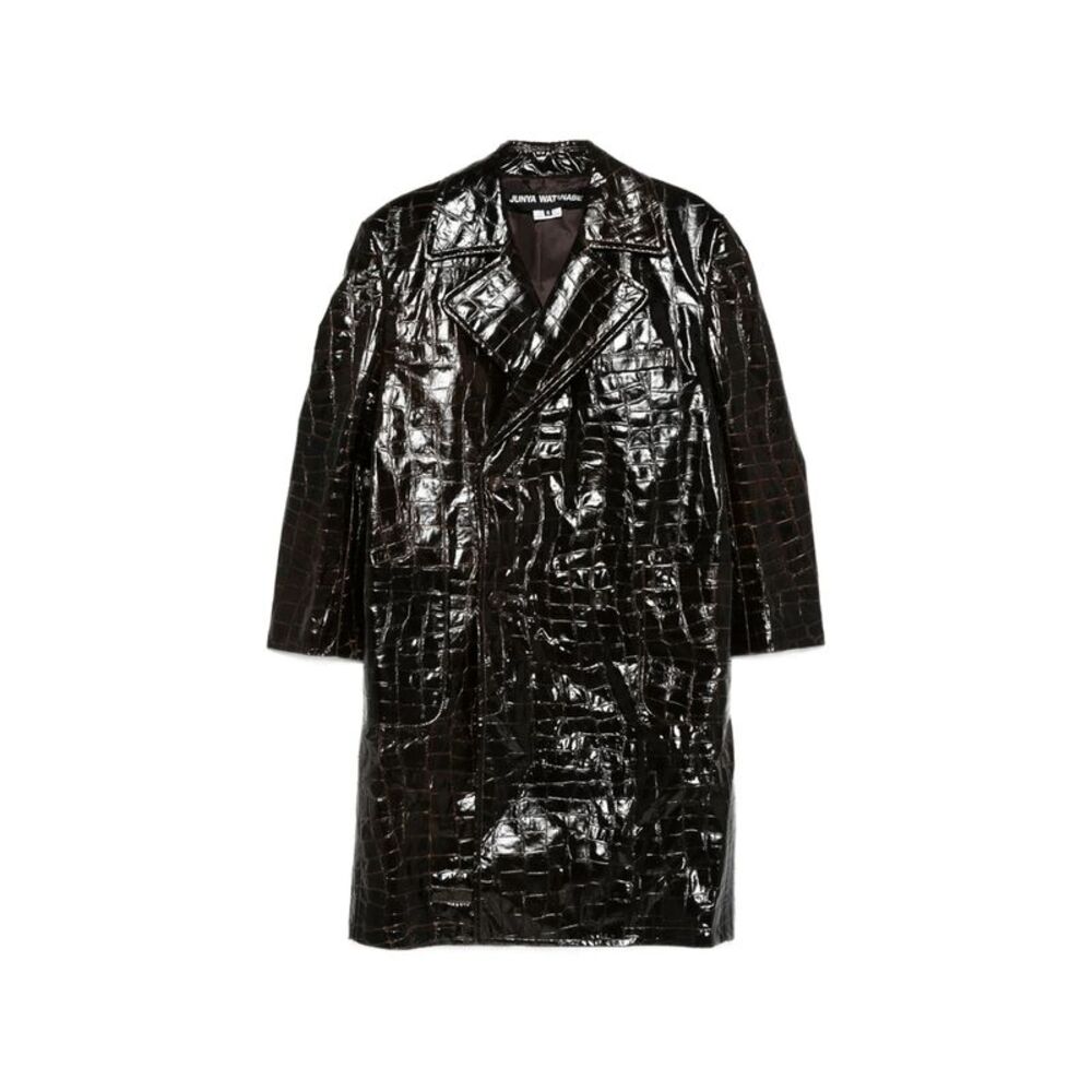 Junya Watanabe Brown Coats - Double Breasted & Peacoats Women